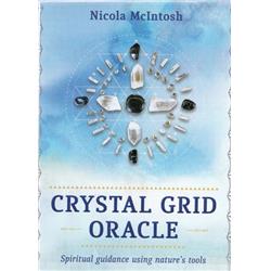 Picture of Azure Green DCRYGRI Crystal Grid Oracle Book by Nicola Mcintosh