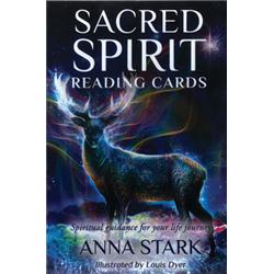 Picture of Azure Green DSACSPI Sacred Spirit Reading Cards Book by Anna Stark