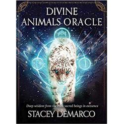 Picture of Azure Green DDIVANI 4 x 5.5 in. Divine Animals Oracle Book by Stacey Demarco