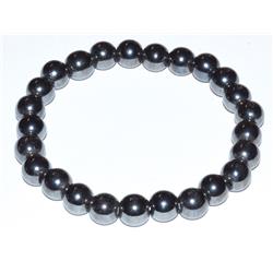 Azure Green JB810HE 8 mm Hematite Bracelet