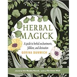 Picture of Azure Green BHERMAG 6 x 7.5 in. Herbal Magick by Gerina Dunwich