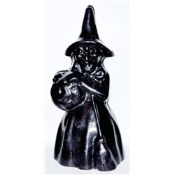 Black Witch Candle - 8 in. - Decorative Halloween Accent