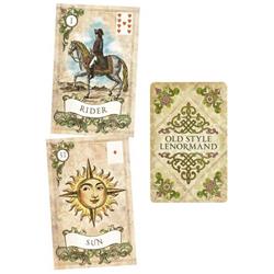 Picture of AzureGreen DOLDSTY Old Style Lenormand Tarot