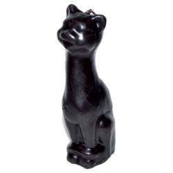 Black Cat Candle - Black - 5.5 in. - Protective & Spiritual Symbol