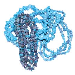 Picture of AzureGreen GNTUR 32 in. Turquoise Chip Necklace