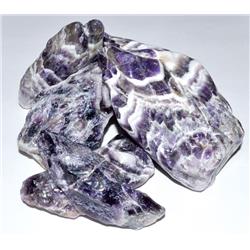 GPTAMEC5 5 Kg Amethyst, Cheveron Points Stone