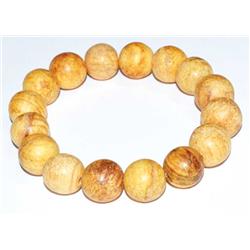 Picture of AzureGreen JB12PALS 12 mm Palo Santo Bracelet