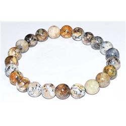 JB8DENO 8 mm Dendritic Opal Bracelet