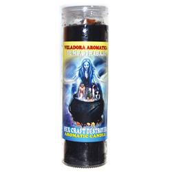 Picture of AzureGreen CJAHEXC Hex Craft Destroyer Aromatic Jar Candle