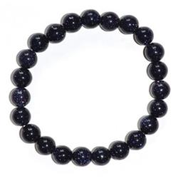 JB810BG 8 mm Blue Goldstone Bracelet