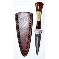 RA1267 7 in. Baby Stag Damascus Athame