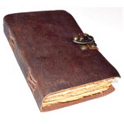 BBBL3052 Aged Looking Paper Leather with Latch Book