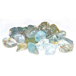 Blue Topaz Tumbled Stones - Blue - 1 lb - Calming Energy
