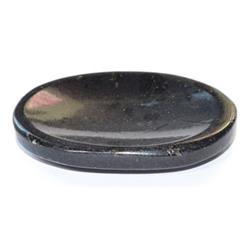 Tourmaline Worry Stone - Black - 1.75 ft - Grounding & Protection