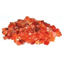 Carnelian Tumbled Chips - Orange - 3-5 mm - 1 lb - Focus & Creativity