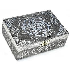 Picture of AzureGreen FB57WP 5 x 7 in. Pentagram Metal Over Wood Box