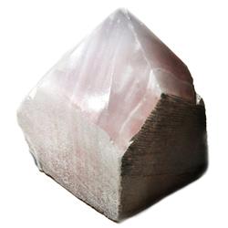 Pink Top Polished Point - Pink - 0.7 lbs - Heart Chakra Healing Stone