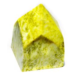 GPTJADY Jade Top Polished Point, Yellow