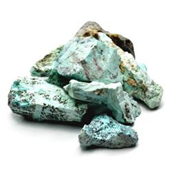 1 lbs Turquoise Untumbled Chips