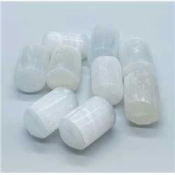 Selenite Tumbled Stones - White - 1 lbs - Amplifying & Purifying Crystals
