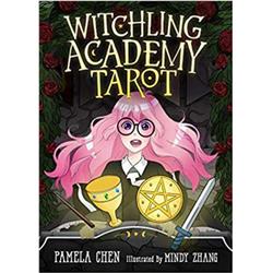 Picture of Azure Green DWITACA Witchling Academy DK & BK Tarot Cards by Chen & Zhang