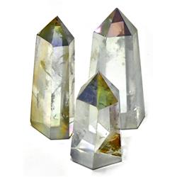 GPTANGA2 1.5 in. Plus Angel Aura Quartz Point Gemstone