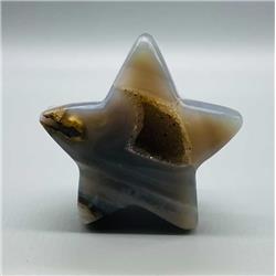 Star Agate Polished Gemstone - Multicolor - 1-1.5 lbs - Unique Inclusions