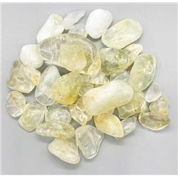Picture of Azure Green GTCITOB 1 lbs Opalized Citrine Tumbled Stones