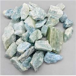 Picture of Azure Green GUAQUBB 1 lbs Aquamarine Untumbled Stones&#44; Blue