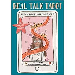 Picture of Azure Green DREATAL Real Talk Tarot Cards by Juanita Londono Caviria