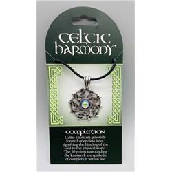 Picture of Azure Green AHCOM 1.5 in. Celtic Harmony Completion Amulet Pendant