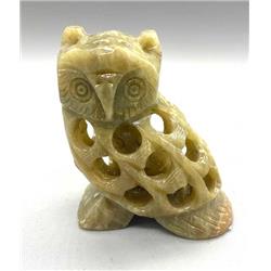 Picture of Azure Green SO016 2 in. Owl Statue