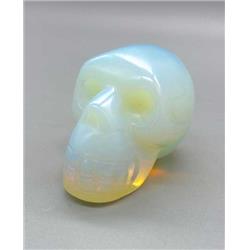 Picture of Azure Green SOS019 2 in. Opalite Skull Shaped Crystal Stone