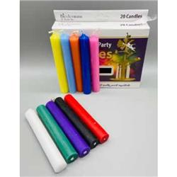 Picture of AzureGreen C4A 0.5 in. Chime Candle&#44; Assorted Color - Pack of 20