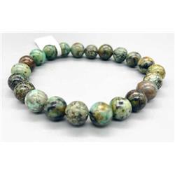 Picture of Azure Green JB8TURA 8 mm African Turquoise Bracelet
