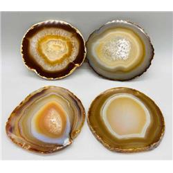 Picture of Azure Green GAAGA4 Agate Altar Tile&#44; Set of 4