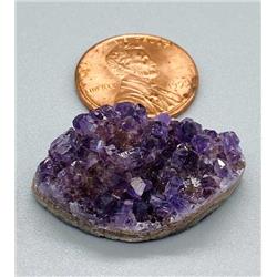Picture of Azure Green GD9304 1 in. Amethyst Marquise Druse Cabochon Gem Stone