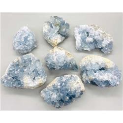 Picture of Azure Green GFCEL11 1.5-5 in. 11 lbs Flat of Celestite Stone