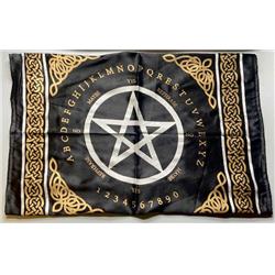 Picture of Azure Green RASC102 24 x 24 in. Pentagram Pendulum with Ouija Altar Cloth