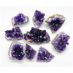 Amethyst Druse Stone - Purple - 1 lb - Natural Healing Gemstone