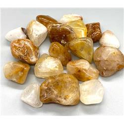 Golden Healer Pebbles - Golden - 1 lb - Unique Healing Stones