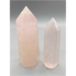 Rose Quartz Point Crystals - Pink - 2-5 in. - 1 lb - Healing Properties