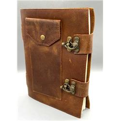 BBBLSL68 Soft Leather Book with Double Latch