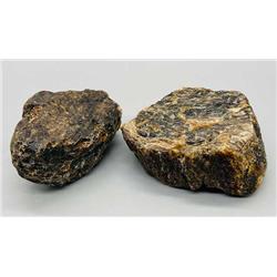Zebra Untumbled Stones - Amber - 1 lb - Unique Emotional Balancer