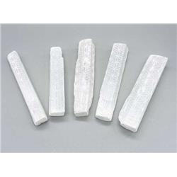 Picture of AzureGreen GUSFOL4 4 in. Selenite Flower of Life Mioni Sticks - Set of 5