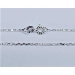 JC233 24 in. Sterling Light Chain Necklace