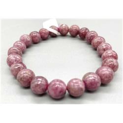 JB8LEP 8 mm Lepidolite Bracelet