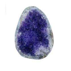 Picture of AzureGreen GGABP1 0.9-1.3 lbs B Polish Crystal&#44; Purple Geode Amethyst
