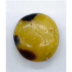 Septarian Jasper Palm Stone - Unique Shape - 0.3 lbs - Grounding Energy