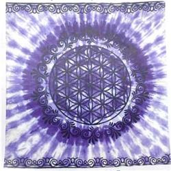 Picture of AzureGreen RAC026 36 x 36 in. Flower of Life Altar Cloth